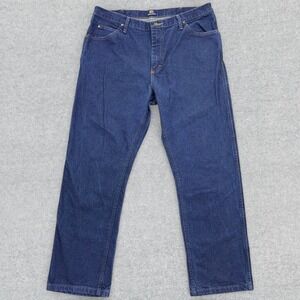 Wrangler 47MWZ Jeans Men's 38x30 Blue Denim Regular Fit Cowboy Cut Rodeo Rancher